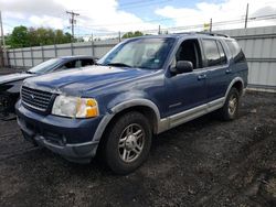Salvage cars for sale at New Britain, CT auction: 2002 Ford Explorer XLT