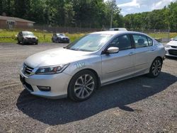 Salvage cars for sale at Finksburg, MD auction: 2015 Honda Accord Sport