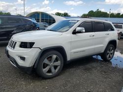 Salvage cars for sale from Copart East Granby, CT: 2015 Jeep Grand Cherokee Limited