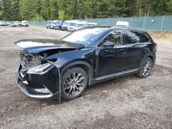 Salvage cars for sale at Graham, WA auction: 2016 Mazda CX-9 Signature