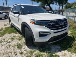 Salvage cars for sale from Copart West Palm Beach, FL: 2020 Ford Explorer XLT