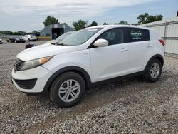 Salvage cars for sale at Wichita, KS auction: 2011 KIA Sportage LX