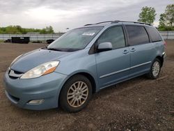 Salvage cars for sale from Copart Columbia Station, OH: 2008 Toyota Sienna XLE