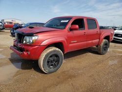 Salvage trucks for sale at Amarillo, TX auction: 2009 Toyota Tacoma Double Cab