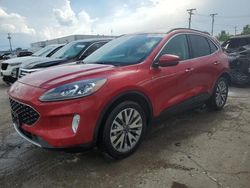 Ford salvage cars for sale: 2020 Ford Escape Titanium