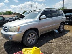 Salvage cars for sale from Copart Columbus, OH: 2003 Toyota Highlander Limited