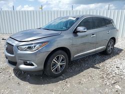 Salvage cars for sale at Cahokia Heights, IL auction: 2016 Infiniti QX60