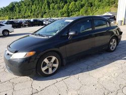 Honda Civic ex salvage cars for sale: 2008 Honda Civic EX