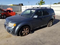 Ford salvage cars for sale: 2011 Ford Escape Limited