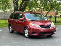 Salvage cars for sale from Copart Bridgeton, MO: 2012 Toyota Sienna LE