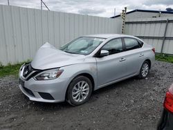 Salvage cars for sale at Albany, NY auction: 2019 Nissan Sentra S