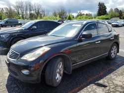 Salvage cars for sale at Portland, OR auction: 2008 Infiniti EX35 Base