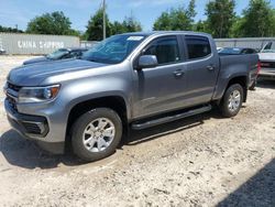 Salvage cars for sale at Midway, FL auction: 2021 Chevrolet Colorado LT