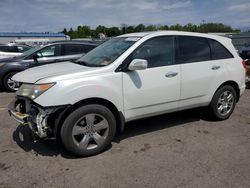 Salvage cars for sale at Pennsburg, PA auction: 2009 Acura MDX Technology