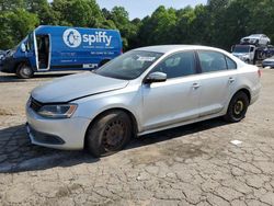 Salvage cars for sale at Austell, GA auction: 2011 Volkswagen Jetta SE