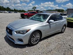 Salvage cars for sale at Hueytown, AL auction: 2018 Infiniti Q50 Luxe