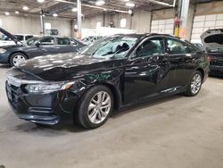 Salvage cars for sale from Copart Blaine, MN: 2019 Honda Accord LX