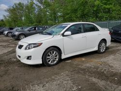 Salvage cars for sale at Candia, NH auction: 2009 Toyota Corolla Base