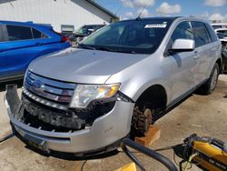 Salvage cars for sale at Pekin, IL auction: 2010 Ford Edge SEL