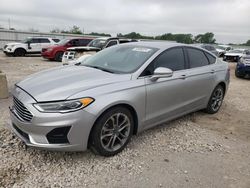 Salvage cars for sale at Kansas City, KS auction: 2020 Ford Fusion SEL