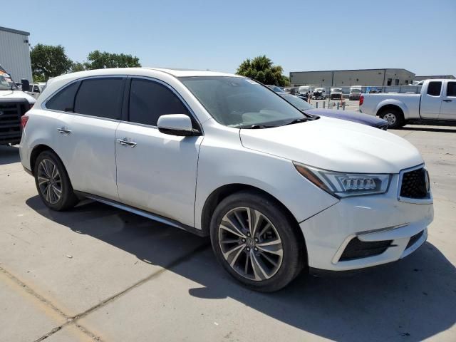 2017 Acura MDX Technology