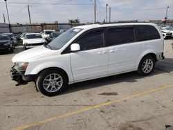 Vehiculos salvage en venta de Copart Los Angeles, CA: 2017 Dodge Grand Caravan GT