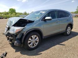 Salvage cars for sale from Copart Columbia Station, OH: 2012 Honda CR-V EX