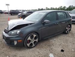 Salvage cars for sale from Copart Houston, TX: 2012 Volkswagen GTI