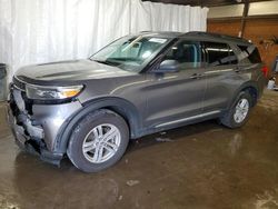 Salvage cars for sale at Ebensburg, PA auction: 2022 Ford Explorer XLT