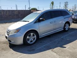 Salvage cars for sale at Wilmington, CA auction: 2012 Honda Odyssey Touring
