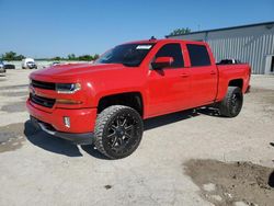 Salvage trucks for sale at Kansas City, KS auction: 2017 Chevrolet Silverado K1500 LT