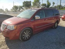 Chrysler Town & Country Touring salvage cars for sale: 2009 Chrysler Town & Country Touring