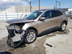 Salvage cars for sale at Sun Valley, CA auction: 2021 Ford Escape SE