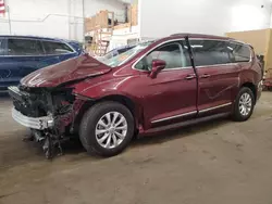 Salvage cars for sale at Ham Lake, MN auction: 2017 Chrysler Pacifica Touring L
