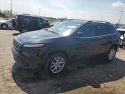 Salvage cars for sale at Woodhaven, MI auction: 2014 Jeep Cherokee Latitude