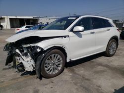 Salvage cars for sale at Sun Valley, CA auction: 2023 Infiniti QX50 Luxe