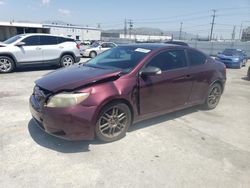 Salvage cars for sale from Copart Sun Valley, CA: 2006 Scion TC