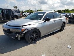 Vehiculos salvage en venta de Copart Miami, FL: 2022 Honda Civic Sport