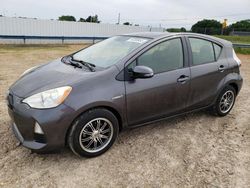 Salvage cars for sale at Chatham, VA auction: 2012 Toyota Prius C
