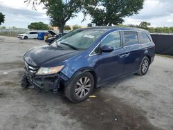 Vehiculos salvage en venta de Copart Orlando, FL: 2016 Honda Odyssey SE