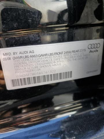 2008 Audi A4 2.0T