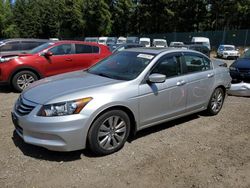 Salvage cars for sale from Copart Graham, WA: 2012 Honda Accord EXL