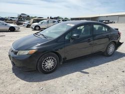 Salvage cars for sale from Copart Madisonville, TN: 2012 Honda Civic LX