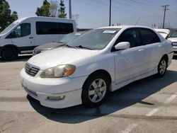 Salvage cars for sale from Copart Rancho Cucamonga, CA: 2007 Toyota Corolla CE