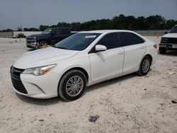 Salvage cars for sale at New Braunfels, TX auction: 2017 Toyota Camry LE