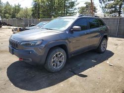 Salvage cars for sale at Denver, CO auction: 2020 Jeep Cherokee Trailhawk