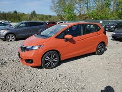 Salvage cars for sale from Copart Candia, NH: 2018 Honda FIT EX