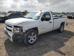 Salvage trucks for sale at Houston, TX auction: 2009 Chevrolet Silverado C1500