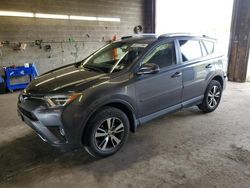 Salvage cars for sale at Angola, NY auction: 2016 Toyota Rav4 XLE