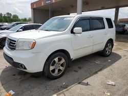 Salvage cars for sale at Fort Wayne, IN auction: 2012 Honda Pilot EXL